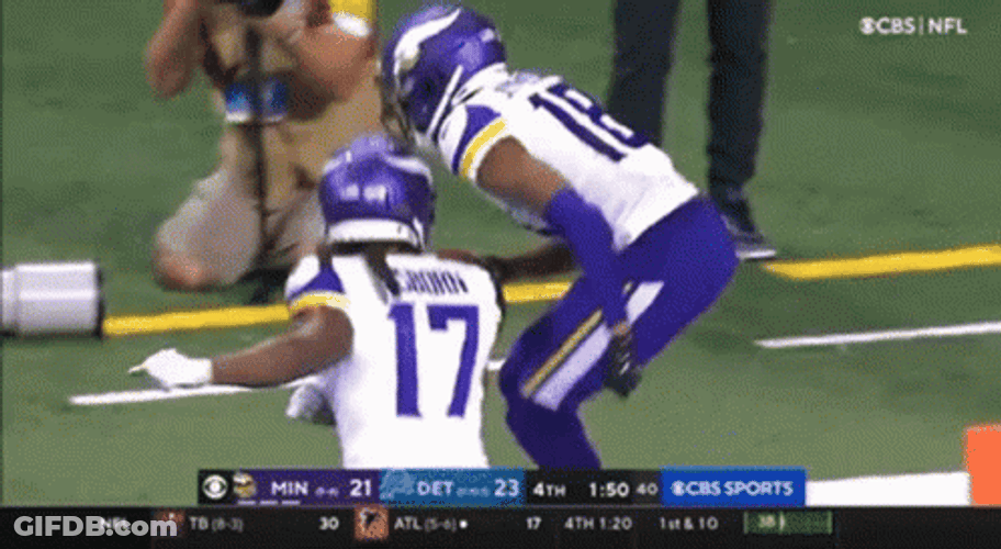 Justin Jefferson Griddy GIF