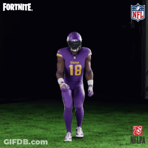 Justin Jefferson Griddy GIF