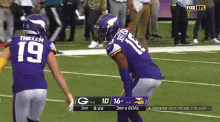 Justin Jefferson Happy Touch Down GIF