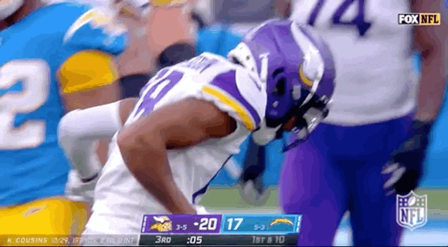Justin Jefferson Vikings Charming Point GIF