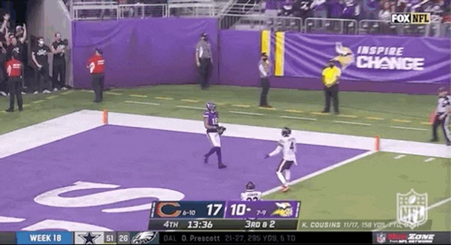 Justin Jefferson Vikings Dougie Dance GIF