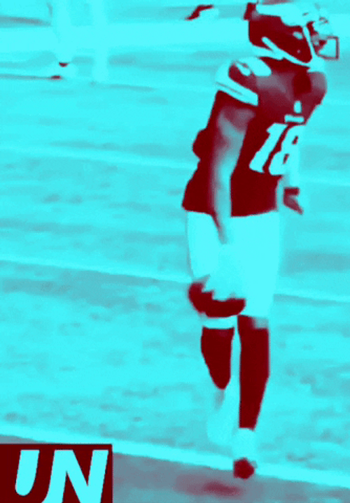 Justin Jefferson Vikings Hop Dance GIF