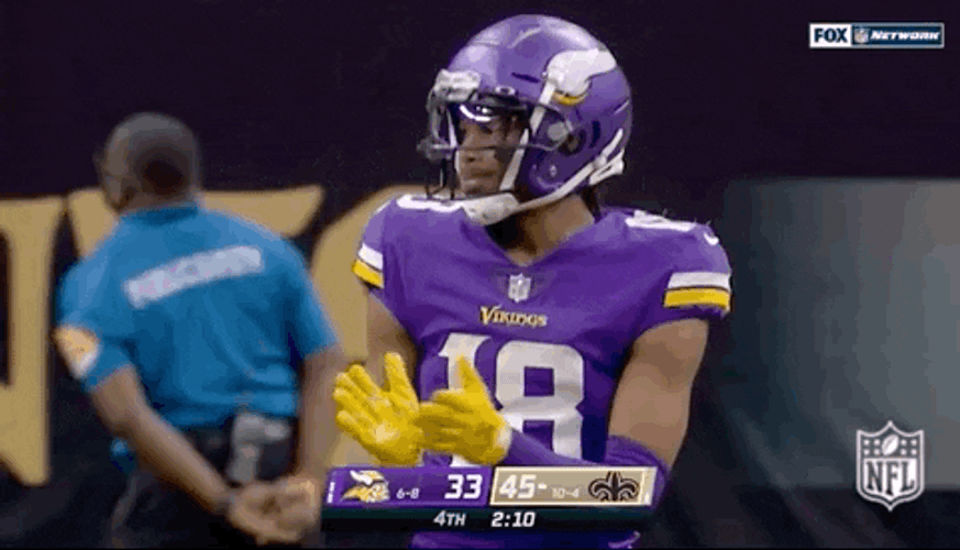 Justin Jefferson Vikings Thumbs Up GIF