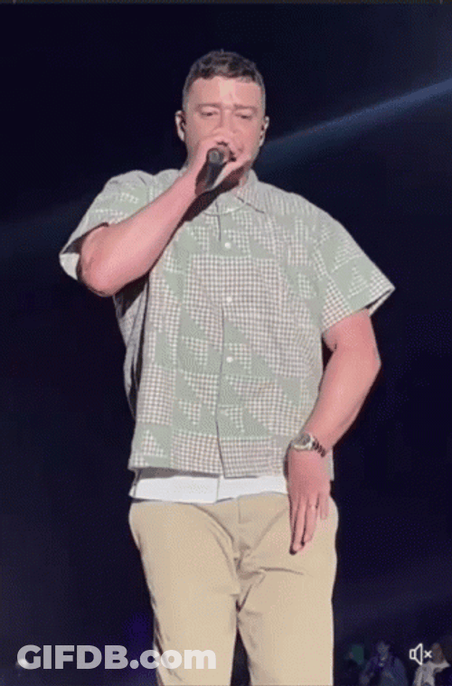 Justin Timberlake Foot Works GIF