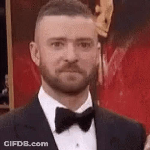 Justin Timberlake In Bow Tie GIF