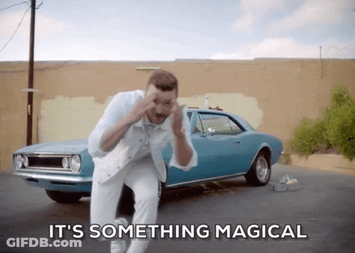 Justin Timberlake It's Something Magical GIF