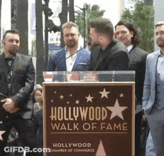 Justin Timberlake Nsync Hug GIF
