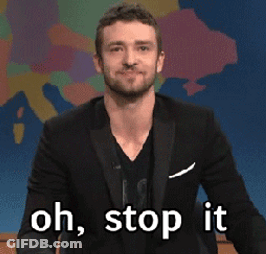 Justin Timberlake Oh Stop It You GIF