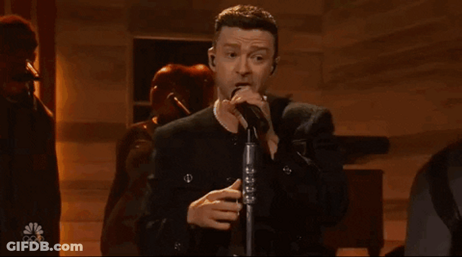 Justin Timberlake Performing GIF