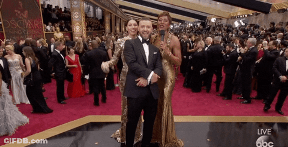 Justin Timberlake Red Carpet GIF