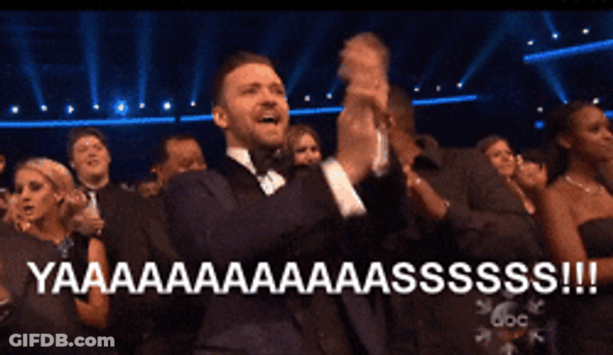 Justin Timberlake Yaaaaaasssss! GIF