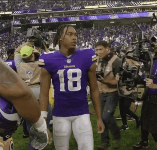 Justine Jefferson Right Foot Creep GIF