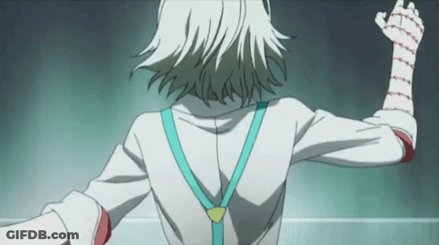 Juuzou Suzuya Bending His Back GIF