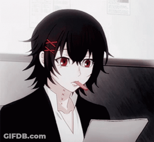 Juuzou Suzuya Chewing Candy GIF