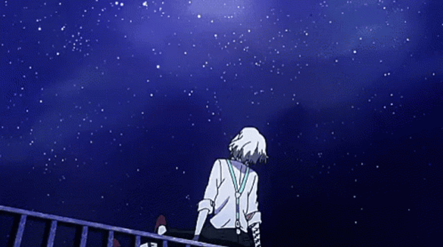 Juuzou Suzuya Falling Roof Top GIF