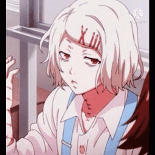 Juuzou Suzuya Funny Face Slideshow GIF