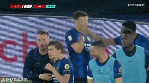 Juventus Vs Inter Soccer On CBS Sports GIF