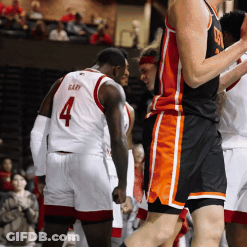 Juwan Gary Go Big Red Jersey GIF