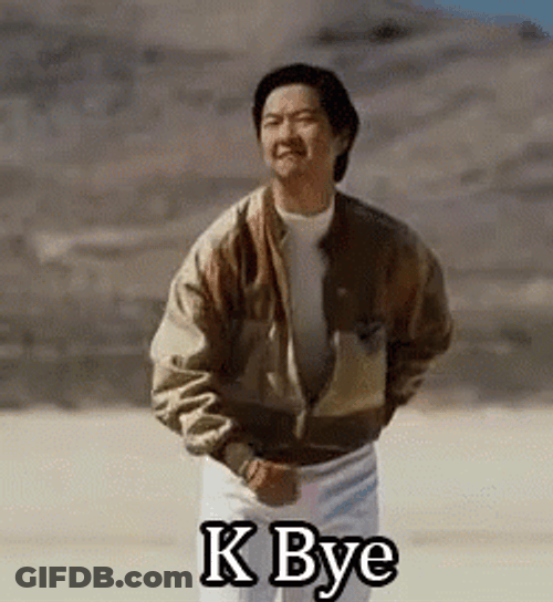 K Bye Mister Chow The Hangover GIF