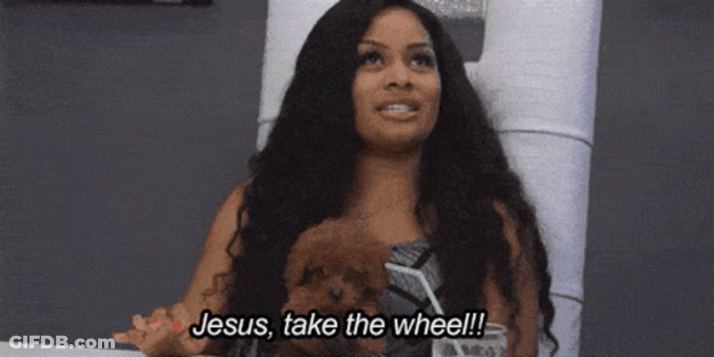 K. Michelle Jesus Take The Wheel GIF