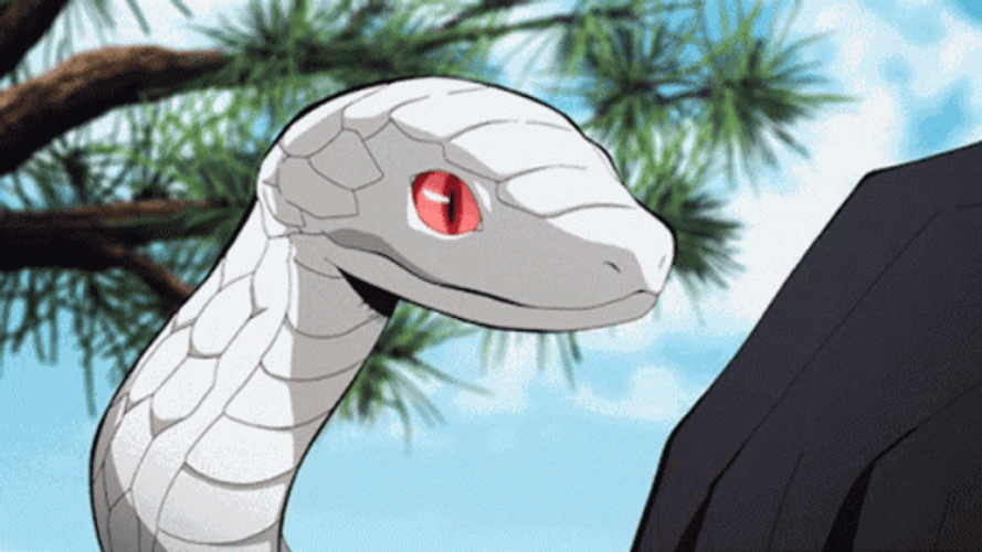Kaburamaru Snake Serpent Of Obanai GIF