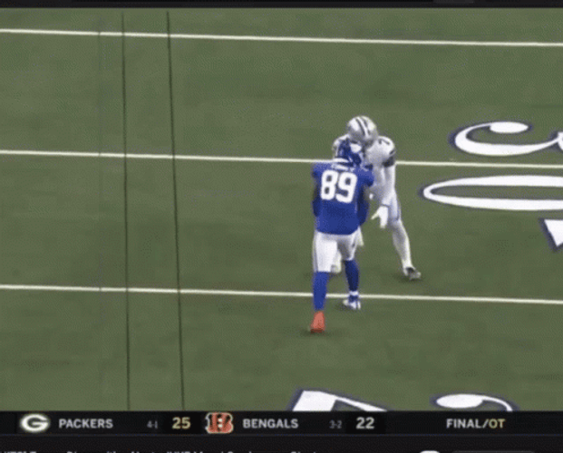 Kadarius Toney Dodging Opponent GIF