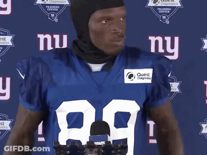Kadarius Toney Fierce Side Eye GIF