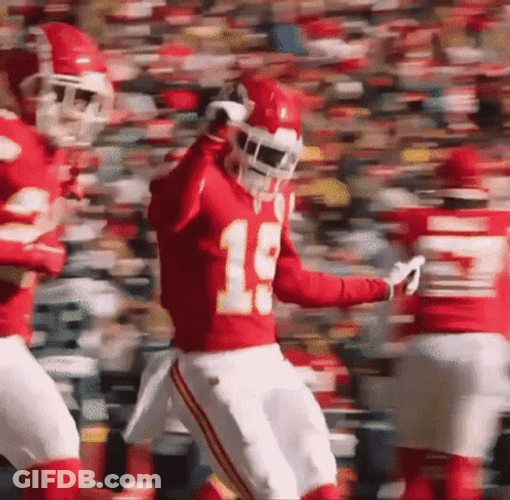Kadarius Toney Fist Pump Celebration GIF