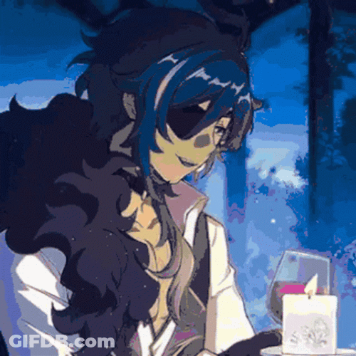 Kaeya Alberich Fan Art GIF