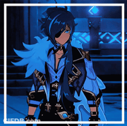 Kaeya Pondering Hand On Face GIF