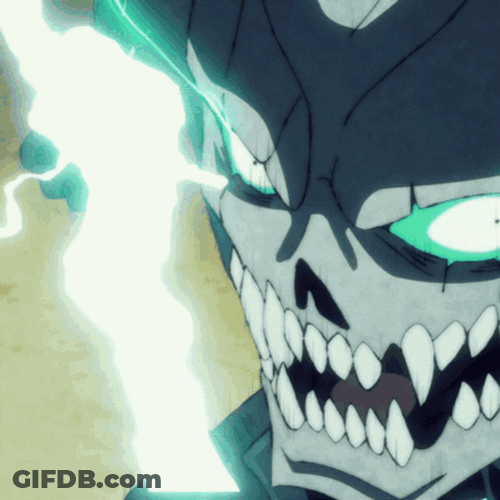 Kafka Hibino Kaiju No 8 Lightning Powers GIF