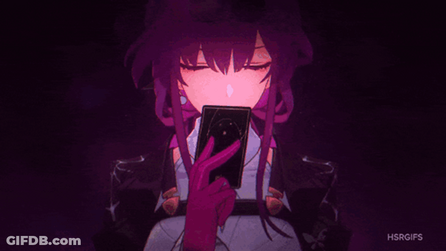 Kafka Honkai Star Rail Cards GIF