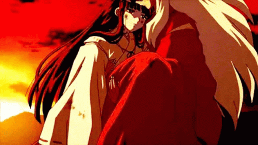 Kagome Lookalike Injured Kikyo GIF