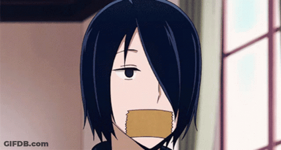Kaguya Sama Love Is War Characters Gagged GIF