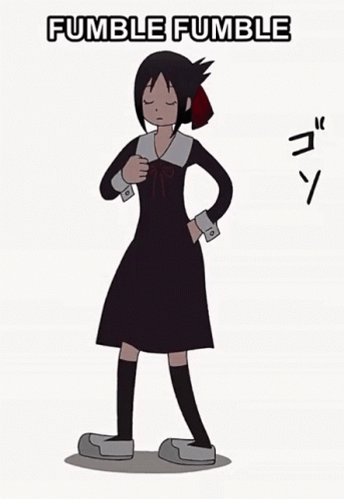 Kaguya Shinomiya Fumble Dance GIF