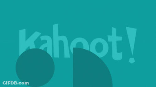 Kahoot Logo On A Blue Background With A Circle In The Middle GIF