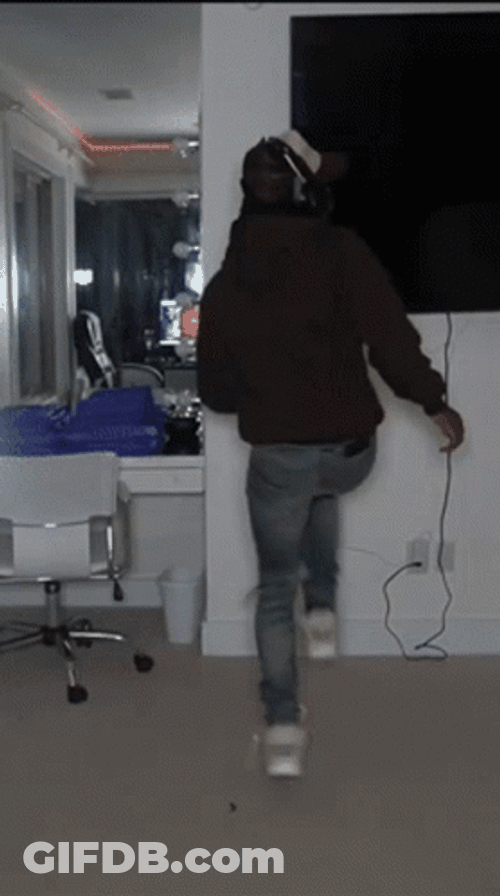 Kai Cenat Dance Shake Shuffle GIF