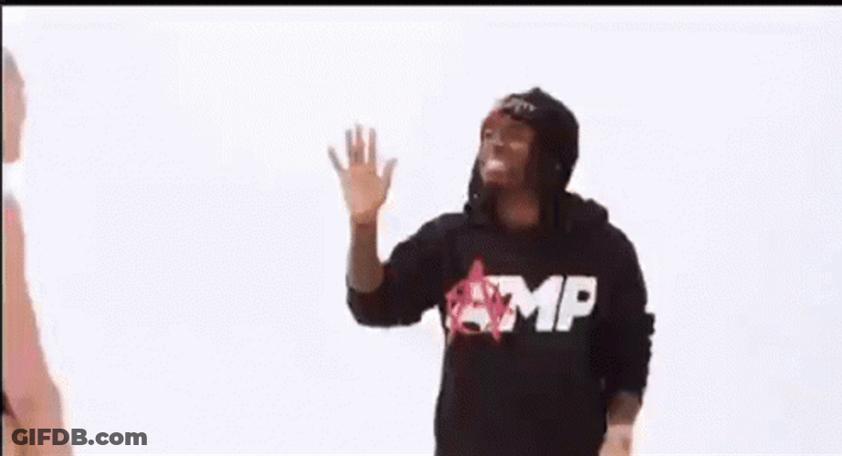 Kai Cenat Head Pat Laugh GIF