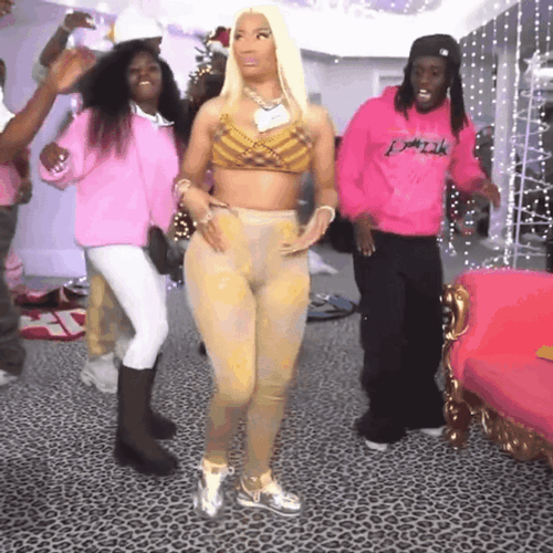 Kai Cenat Nicki Minaj Gang Dance GIF