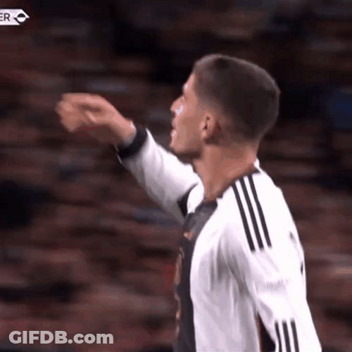 Kai Havertz Jumping Celebration GIF
