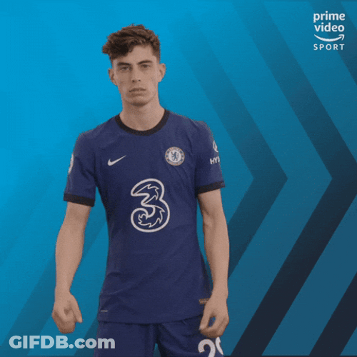 Kai Havertz Moral Booster Pose GIF