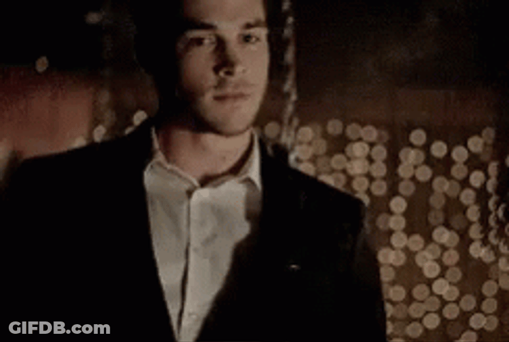 Kai Parker Bend His Head GIF