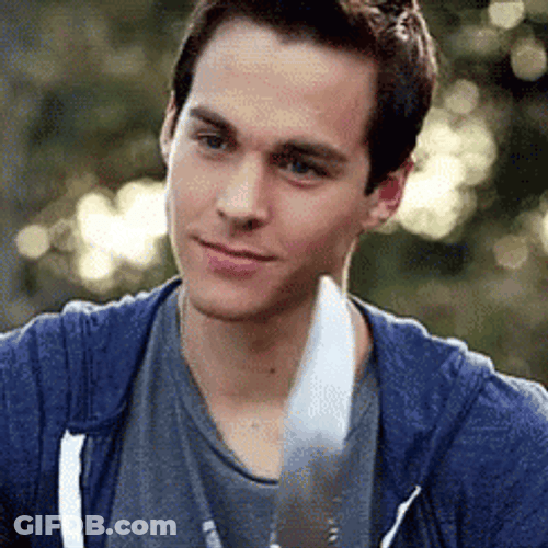 Kai Parker Holding A Knife GIF