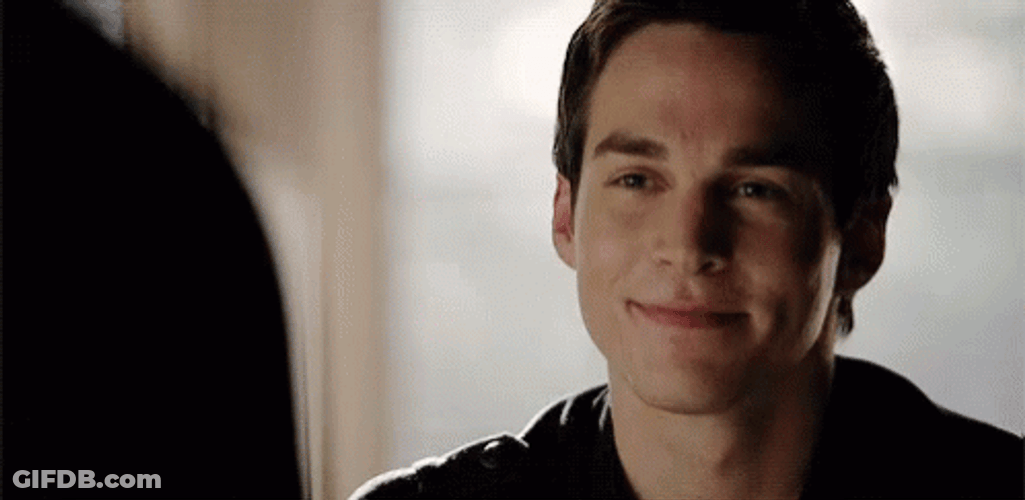 Kai Parker Smiling To Someone GIF
