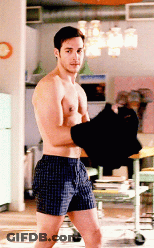 Kai Parker Topless GIF