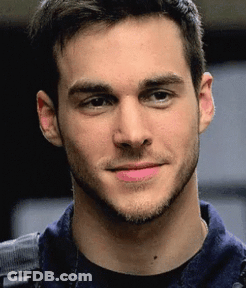 Kai Parker Trying Not To Laugh GIF