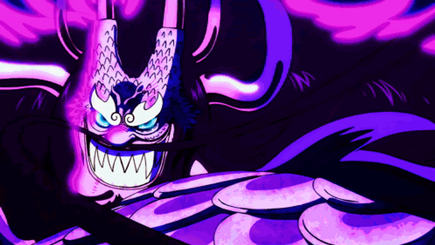 Kaido Attack Luffy Gear 4 GIF