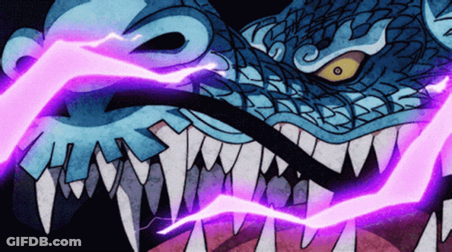 Kaido Dragon Transformation GIF