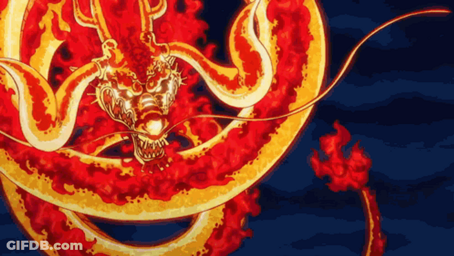 Kaido Red Dragon GIF