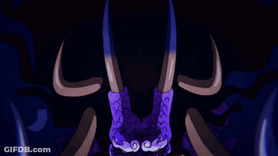 Kaido Shocked Face GIF